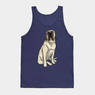 Cute English Mastiff Dog | Fawn Tank Top